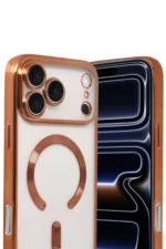 Uray store Apple iPhone 17 Pro Kross Magneticsafe Kapak - Turuncu - Görsel 2