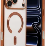 Uray store Apple iPhone 17 Pro Kross Magneticsafe Kapak - Turuncu