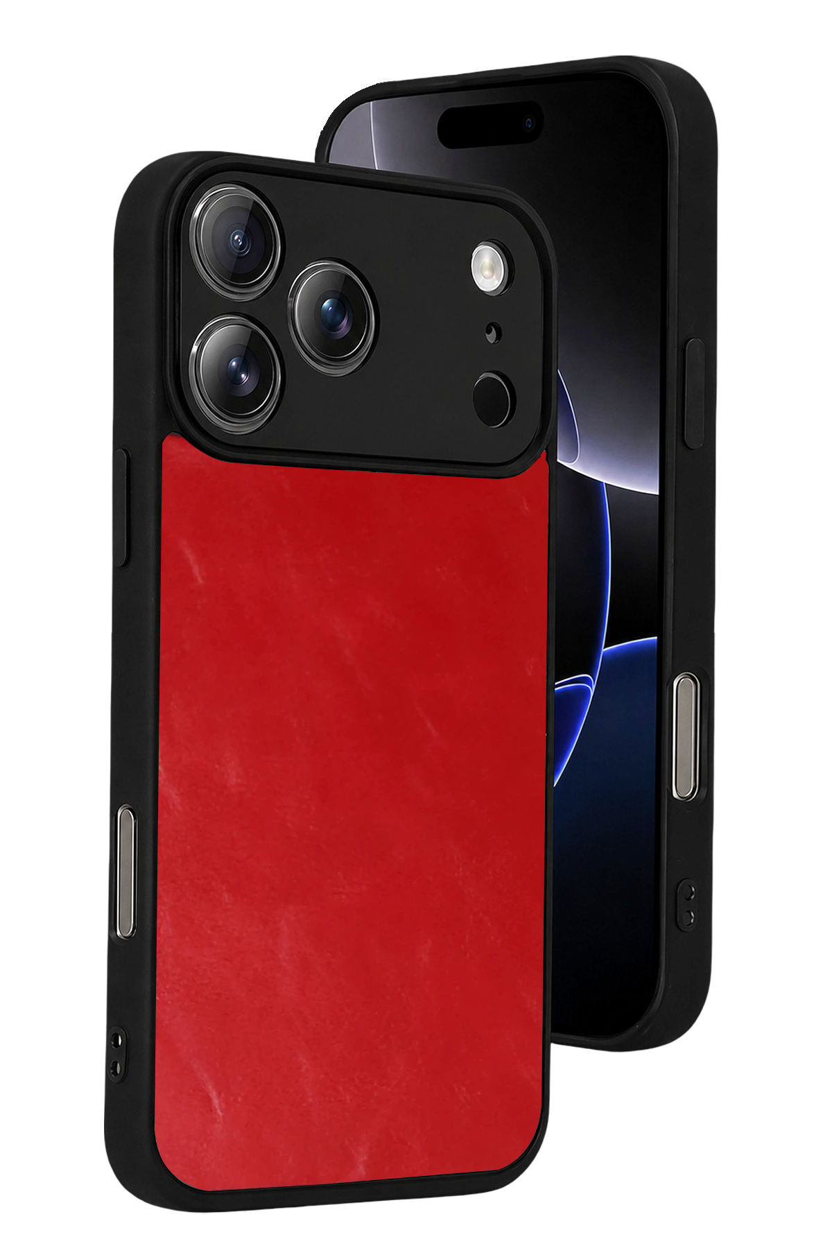 newface-apple-iphone-17-pro-max-aras-deri-kapak-kirmizi-default Uray store Apple iPhone 17 Pro Max Aras Deri Kapak - Kırmızı - Görsel 1