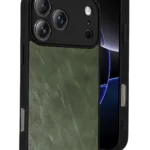 Uray store Apple iPhone 17 Pro Max Aras Deri Kapak - Yeşil