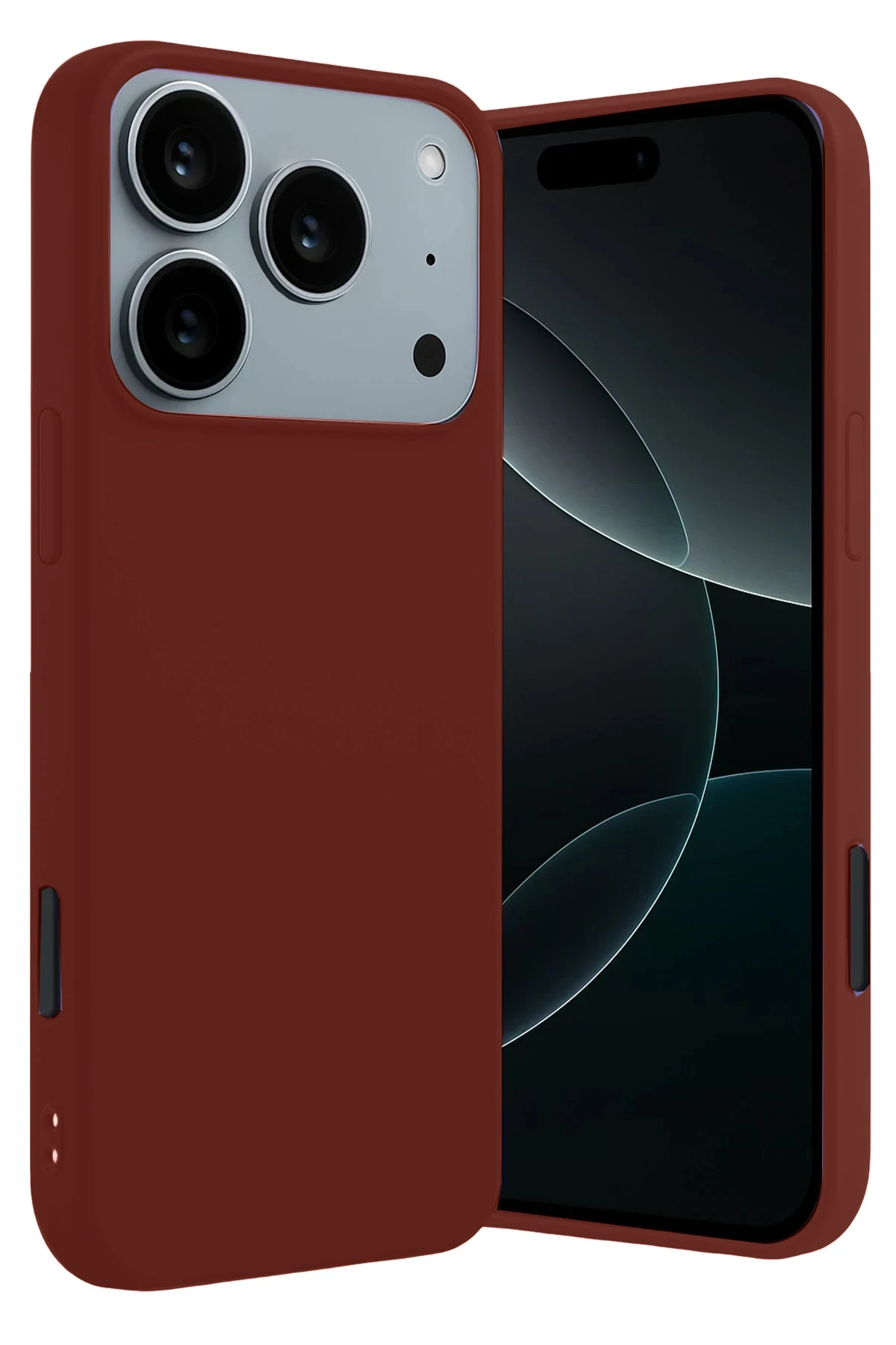 newface-apple-iphone-17-pro-max-first-silikon-bordo-default Uray store Apple iPhone 17 Pro Max First Silikon - Bordo - Görsel 1