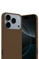 Uray store Apple iPhone 17 Pro Max First Silikon - Kahverengi - Görsel 2