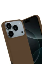 Uray store Apple iPhone 17 Pro Max First Silikon - Kahverengi - Görsel 3