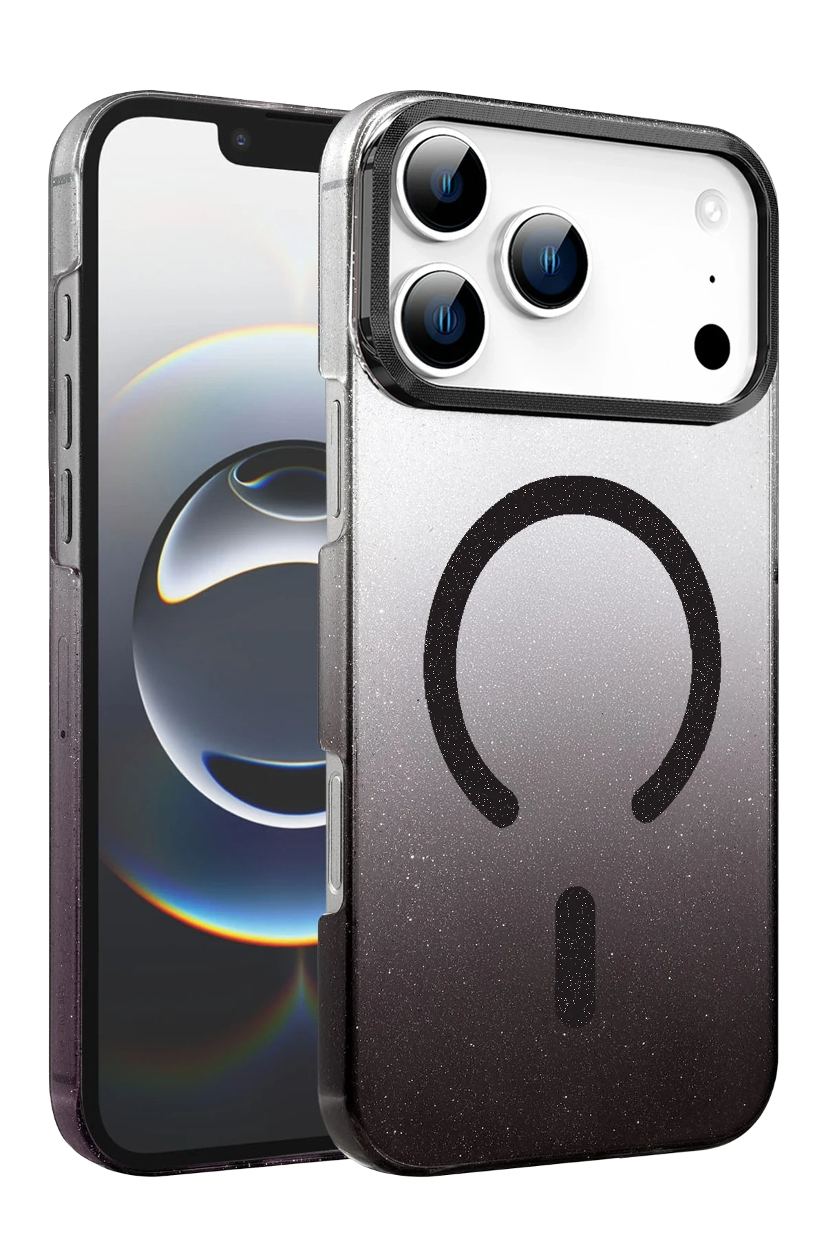 newface-apple-iphone-17-pro-max-glossy-magsafe-kapak-siyah-default Uray store Apple iPhone 17 Pro Max Glossy Magsafe Kapak - Siyah - Görsel 1