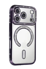 Uray store Apple iPhone 17 Pro Max Joke Simli Magneticsafe Kılıf - Derin Mor - Görsel 2