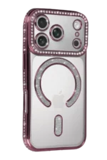 Uray store Apple iPhone 17 Pro Max Joke Simli Magneticsafe Kılıf - Pembe - Görsel 2