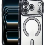 Uray store Apple iPhone 17 Pro Max Joke Simli Magneticsafe Kılıf - Siyah