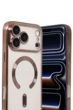 Uray store Apple iPhone 17 Pro Max Kross Magneticsafe Kapak - Çöl Titanyum - Görsel 2