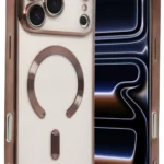 Uray store Apple iPhone 17 Pro Max Kross Magneticsafe Kapak - Çöl Titanyum