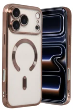 Uray store Apple iPhone 17 Pro Max Kross Magneticsafe Kapak - Çöl Titanyum