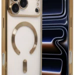 Uray store Apple iPhone 17 Pro Max Kross Magneticsafe Kapak - Gold