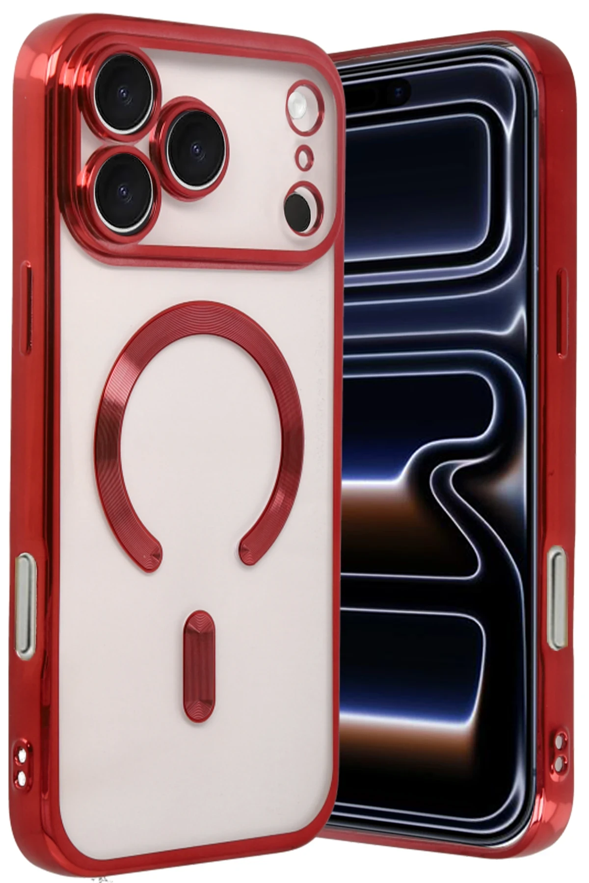 newface-apple-iphone-17-pro-max-kross-magneticsafe-kapak-kirmizi-default Uray store Apple iPhone 17 Pro Max Kross Magneticsafe Kapak - Kırmızı - Görsel 1