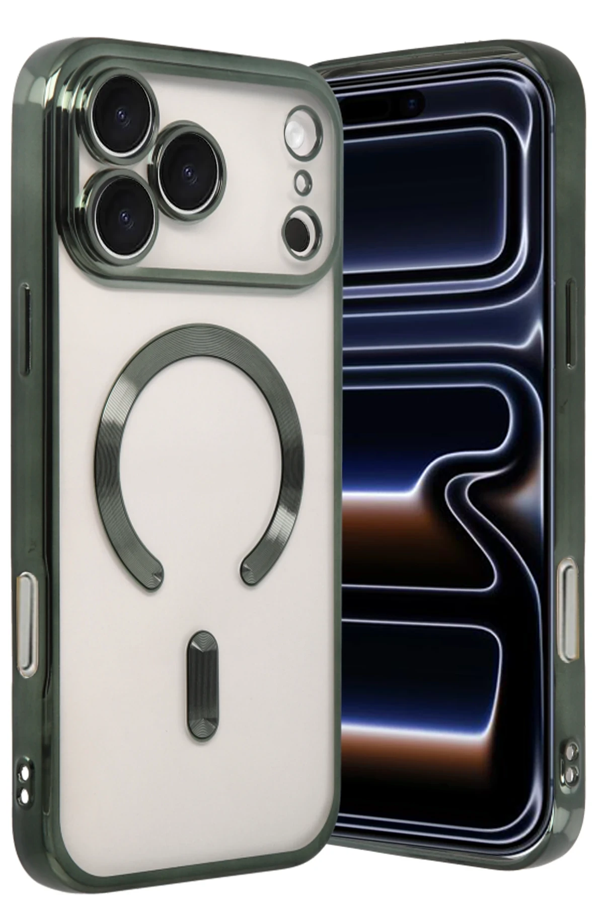 newface-apple-iphone-17-pro-max-kross-magneticsafe-kapak-koyu-yesil-default Uray store Apple iPhone 17 Pro Max Kross Magneticsafe Kapak - Koyu Yeşil - Görsel 1