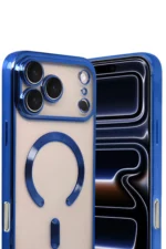 Uray store Apple iPhone 17 Pro Max Kross Magneticsafe Kapak - Lacivert - Görsel 2