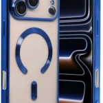 Uray store Apple iPhone 17 Pro Max Kross Magneticsafe Kapak - Lacivert