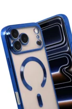 Uray store Apple iPhone 17 Pro Max Kross Magneticsafe Kapak - Lacivert - Görsel 3