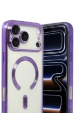 Uray store Apple iPhone 17 Pro Max Kross Magneticsafe Kapak - Mor - Görsel 2
