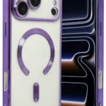 Uray store Apple iPhone 17 Pro Max Kross Magneticsafe Kapak - Mor