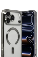 Uray store Apple iPhone 17 Pro Max Kross Magneticsafe Kapak - Titan Gri - Görsel 2