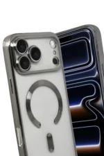 Uray store Apple iPhone 17 Pro Max Kross Magneticsafe Kapak - Titan Gri - Görsel 3