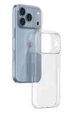 Uray store Apple iPhone 17 Pro Max Lüx Şeffaf Silikon - Şeffaf - Görsel 2