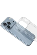 Uray store Apple iPhone 17 Pro Max Lüx Şeffaf Silikon - Şeffaf - Görsel 3