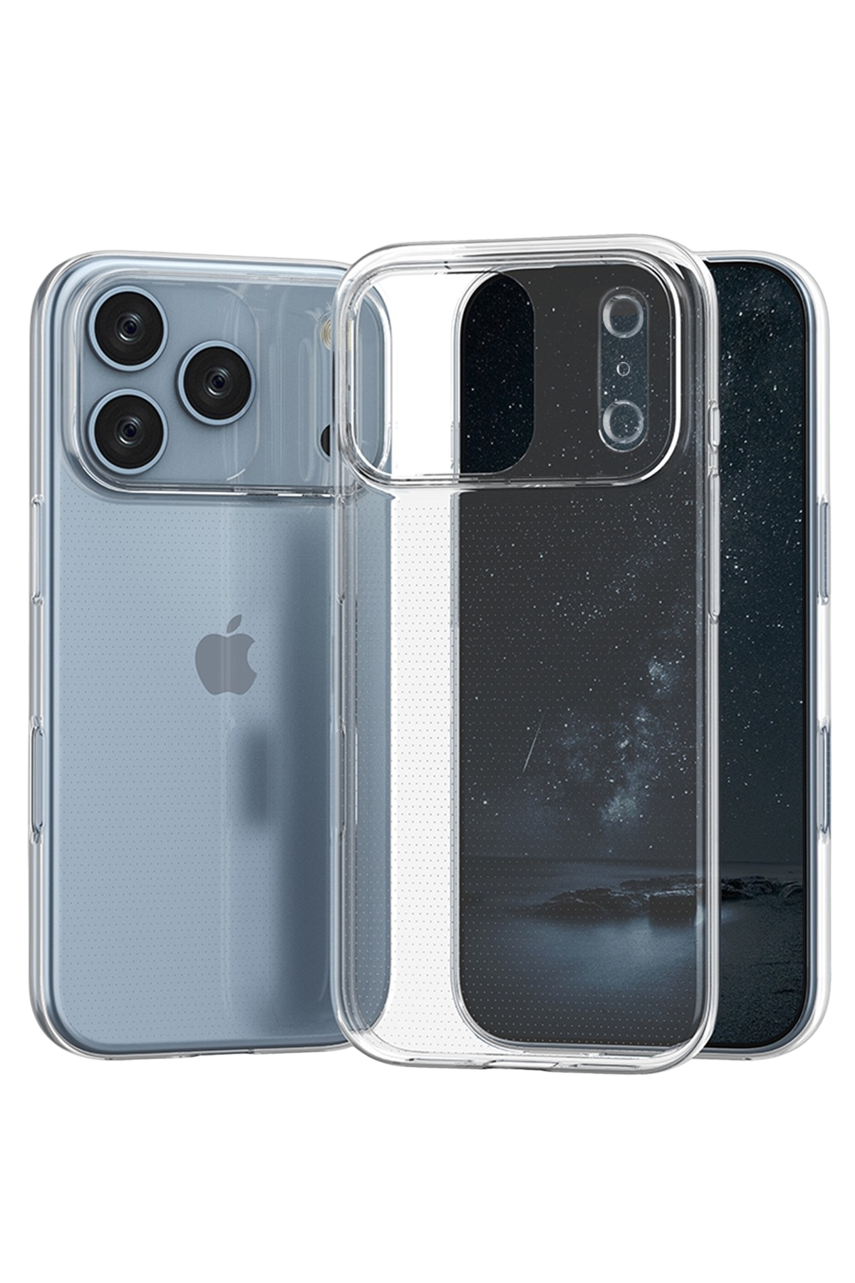 newface-apple-iphone-17-pro-max-lux-seffaf-silikon-seffaf-default Uray store Apple iPhone 17 Pro Max Lüx Şeffaf Silikon - Şeffaf - Görsel 1
