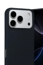 Uray store Apple iPhone 17 Pro Max Nano içi Kadife Silikon - Siyah - Görsel 3