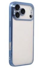 Uray store Apple iPhone 17 Pro Max Razer Lensli Silikon - Açık Mavi - Görsel 2