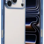 Uray store Apple iPhone 17 Pro Max Razer Lensli Silikon - Açık Mavi