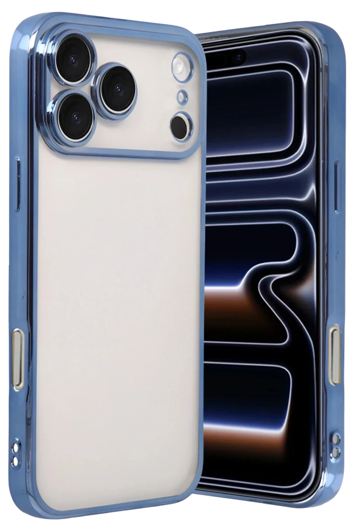 newface-apple-iphone-17-pro-max-razer-lensli-silikon-acik-mavi-default Uray store Apple iPhone 17 Pro Max Razer Lensli Silikon - Açık Mavi - Görsel 1