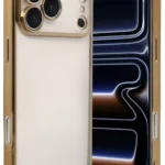 Uray store Apple iPhone 17 Pro Max Razer Lensli Silikon - Gold
