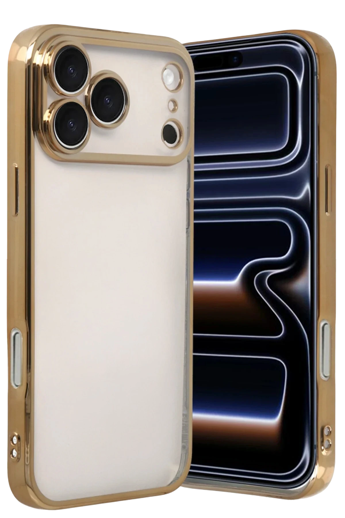 newface-apple-iphone-17-pro-max-razer-lensli-silikon-gold-default Uray store Apple iPhone 17 Pro Max Razer Lensli Silikon - Gold - Görsel 1