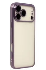 Uray store Apple iPhone 17 Pro Max Razer Lensli Silikon - Mor - Görsel 2