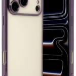Uray store Apple iPhone 17 Pro Max Razer Lensli Silikon - Mor