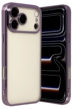 Uray store Apple iPhone 17 Pro Max Razer Lensli Silikon - Mor