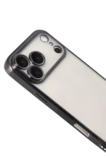 Uray store Apple iPhone 17 Pro Max Razer Lensli Silikon - Siyah - Görsel 3
