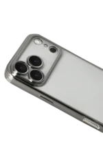 Uray store Apple iPhone 17 Pro Max Razer Lensli Silikon - Titan Gri - Görsel 3