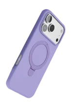 Uray store Apple iPhone 17 Pro Max Regal Magsafe Standlı Kapak - Lila - Görsel 4