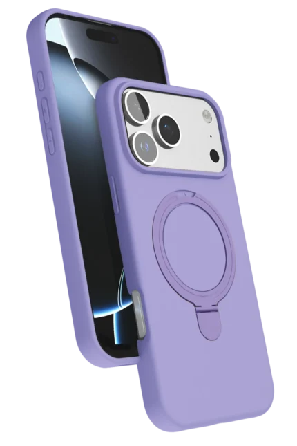 Uray store Apple iPhone 17 Pro Max Regal Magsafe Standlı Kapak - Lila