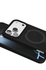Uray store Apple iPhone 17 Pro Max Regal Magsafe Standlı Kapak - Siyah - Görsel 5