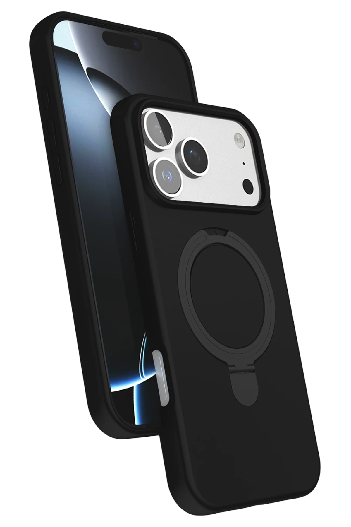 newface-apple-iphone-17-pro-max-regal-magsafe-standli-kapak-siyah-default Uray store Apple iPhone 17 Pro Max Regal Magsafe Standlı Kapak - Siyah - Görsel 1