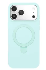 Uray store Apple iPhone 17 Pro Max Regal Magsafe Standlı Kapak - Su Yeşili - Görsel 2