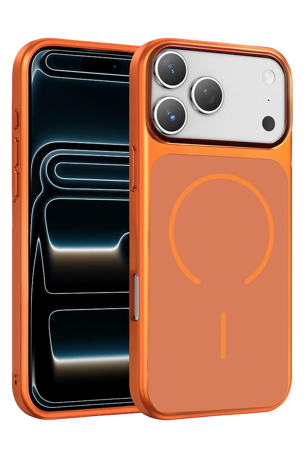 newface-apple-iphone-17-pro-max-rush-magsafe-kapak-turuncu-default Joko Apple iPhone 17 Pro Max Rush Magsafe Kapak - Turuncu - Görsel 1