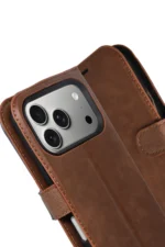 Uray store Apple iPhone 17 Pro Max Trend S Plus Kapaklı Kılıf - Taba - Görsel 2