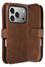 Uray store Apple iPhone 17 Pro Max Trend S Plus Kapaklı Kılıf - Taba