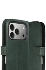 Uray store Apple iPhone 17 Pro Max Trend S Plus Kapaklı Kılıf - Yeşil - Görsel 3