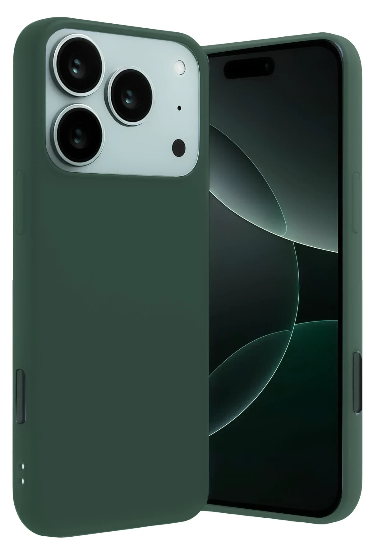 newface-apple-iphone-17-pro-nano-ici-kadife-silikon-koyu-yesil-default Uray store Apple iPhone 17 Pro Nano içi Kadife Silikon - Koyu Yeşil - Görsel 1