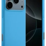 Uray store Apple iPhone 17 Pro Nano içi Kadife Silikon - Mavi