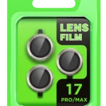 Uray store Apple iPhone 17 Pro Raze Metal Kamera Lens - Gri